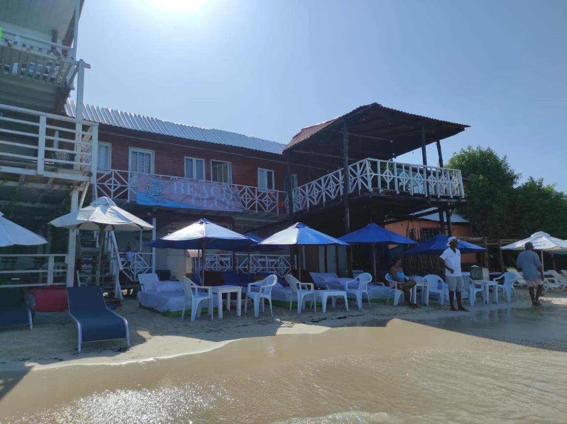 Hostal Azul Beach Isla Baru 플라야 블랑카 외부 사진